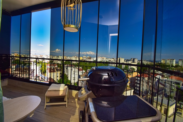 Квартира планировки 3+1 в микрорайоне Гюрсу - Анталия 