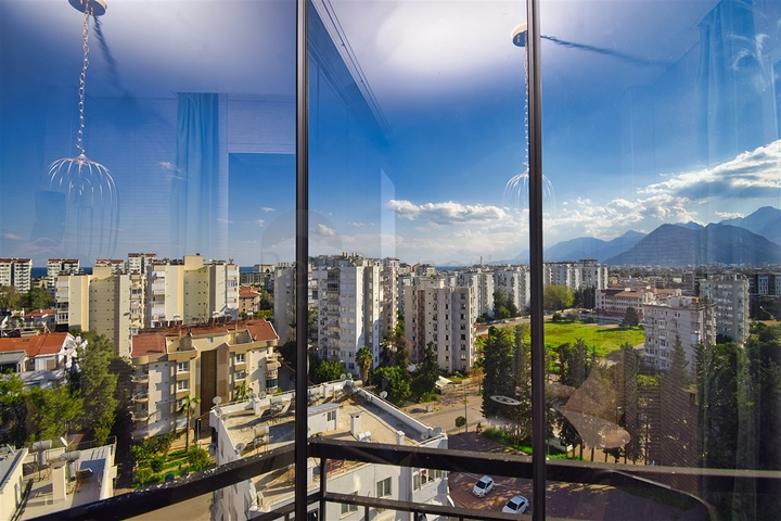 Квартира планировки 3+1 в микрорайоне Гюрсу - Анталия 