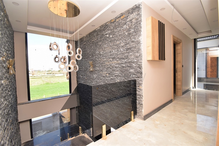 Вилла планировки 5+1 в районе Дошемеалты - Анталия 