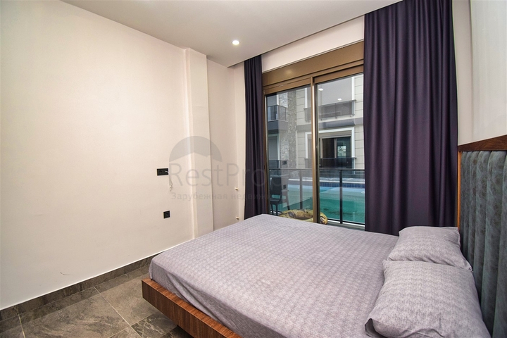 Квартира планировки 1+1 в престижном комплексе район Белек - Анталия 