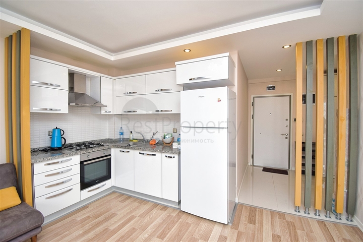 Квартира планировки 1+1 в микрорайоне Лиман - Анталия 