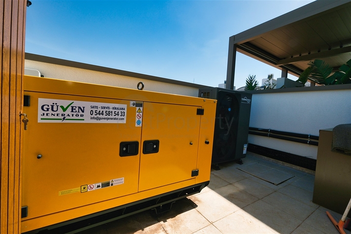 Вилла планировки 4+2 в микрорайоне Алтынкале - Анталия 