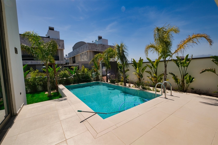 Вилла планировки 4+2 в микрорайоне Алтынкале - Анталия 