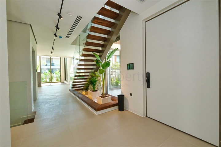 Вилла планировки 4+2 в микрорайоне Алтынкале - Анталия 