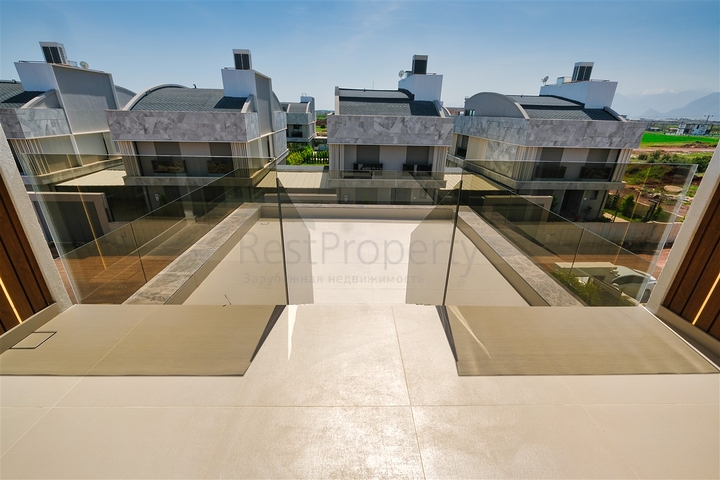 Вилла планировки 4+2 в микрорайоне Алтынкале - Анталия 