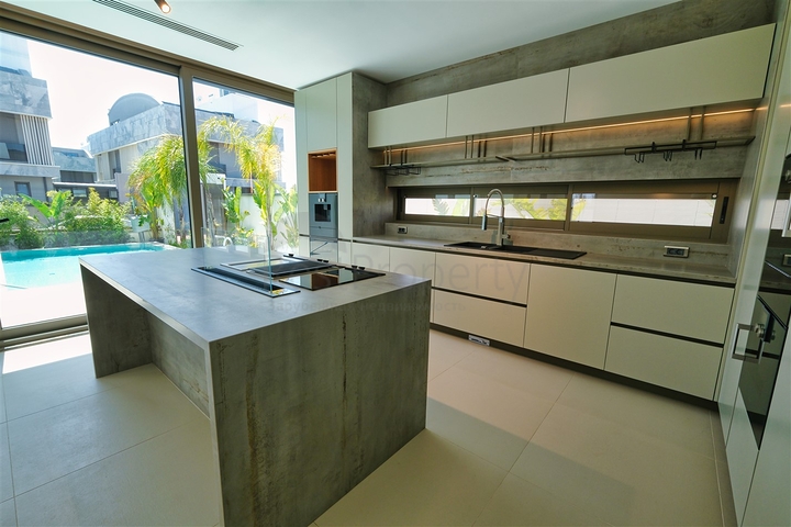 Вилла планировки 4+2 в микрорайоне Алтынкале - Анталия 