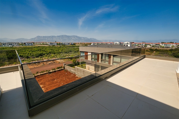 Вилла планировки 4+2 в микрорайоне Алтынкале - Анталия 