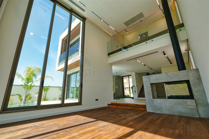 Вилла планировки 4+2 в микрорайоне Алтынкале - Анталия 