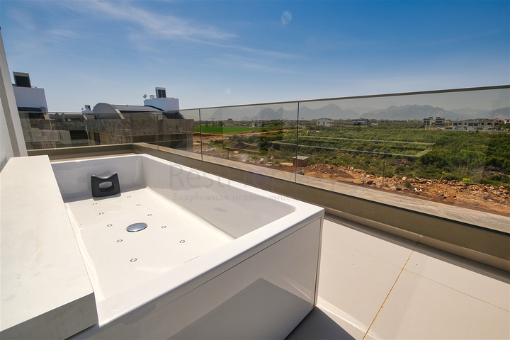 Вилла планировки 4+2 в микрорайоне Алтынкале - Анталия 