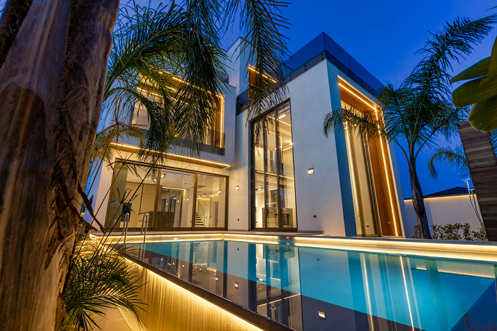 Вилла планировки 4+2 в микрорайоне Алтынкале - Анталия 