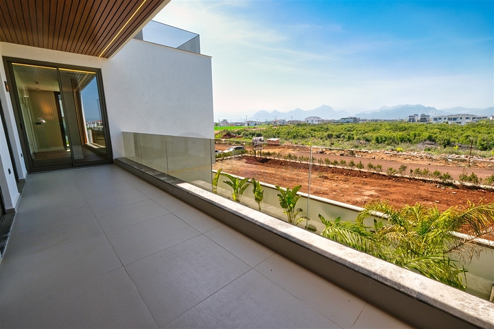 Вилла планировки 4+2 в микрорайоне Алтынкале - Анталия 