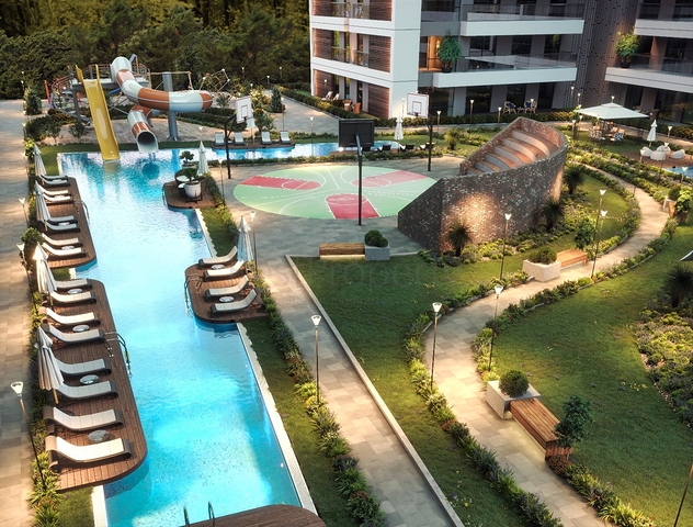 Квартира планировки 1+1 в районе Алтынташ - Анталия 