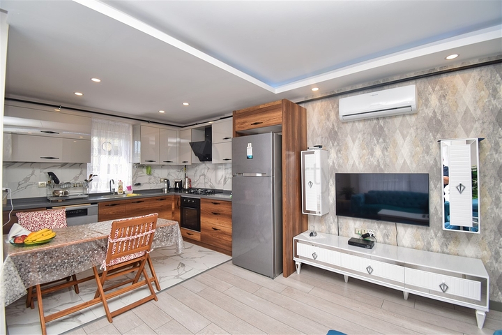 Квартира планировки 1+1 в микрорайоне Хурма - Анталия 