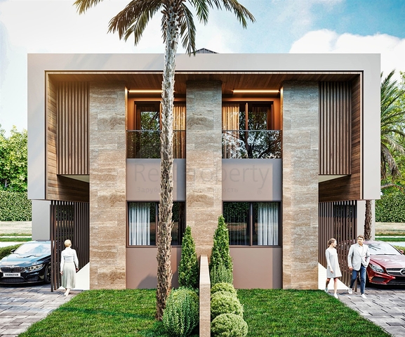 Виллы в комплексе планировки 4+1 в районе Дошемеалты - Анталия 