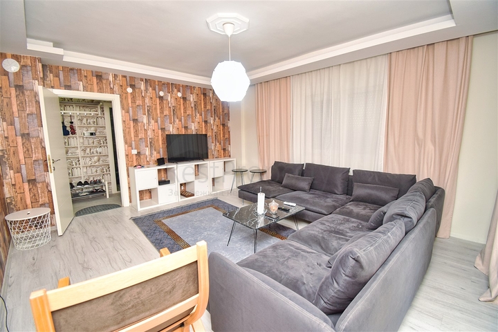 Квартира планировки 2+1 в районе Кепез - Анталия 