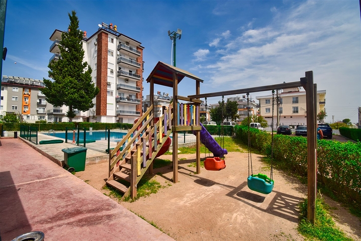 Квартира планировки 2+1 в районе Кепез - Анталия 