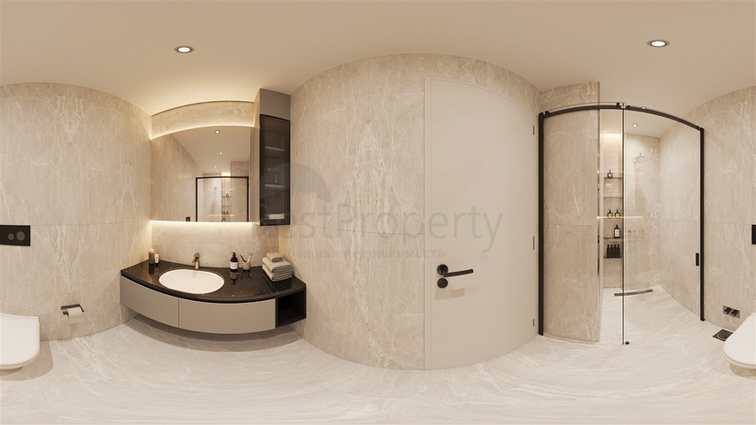 Квартиры планировки 2+1 в микрорайоне Моллаюсуф - Анталия