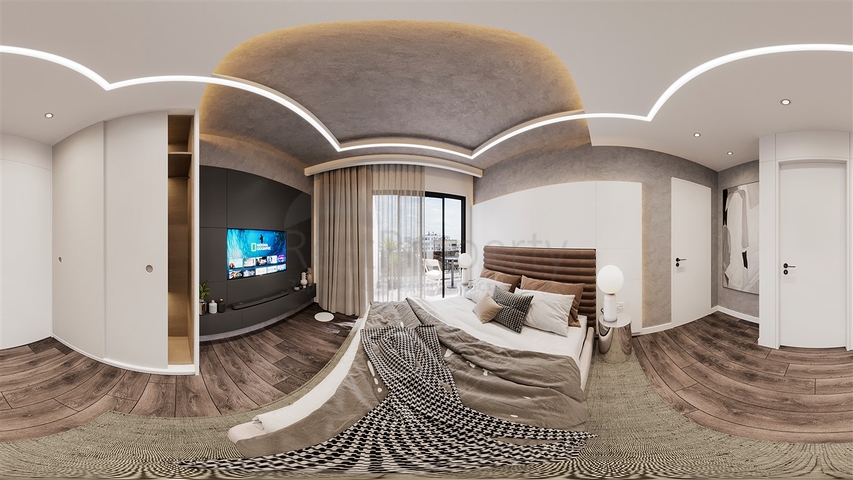 Квартиры планировки 2+1 в микрорайоне Моллаюсуф - Анталия