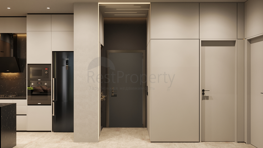 Квартиры планировки 2+1 в микрорайоне Моллаюсуф - Анталия