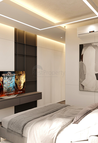 Квартиры планировки 2+1 в микрорайоне Моллаюсуф - Анталия