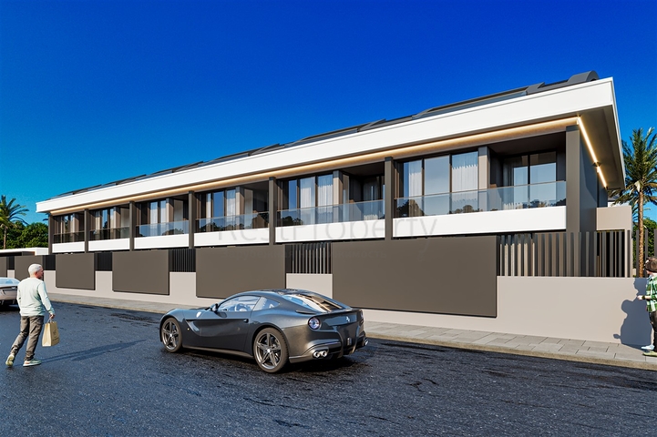 Квартиры планировки 2+1 в микрорайоне Моллаюсуф - Анталия