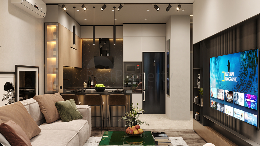 Квартиры планировки 2+1 в микрорайоне Моллаюсуф - Анталия