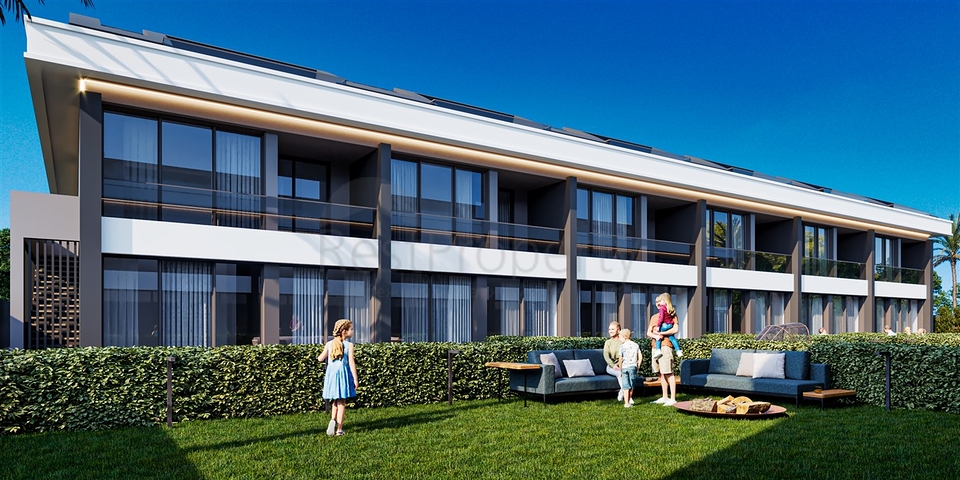 Квартиры планировки 2+1 в микрорайоне Моллаюсуф - Анталия