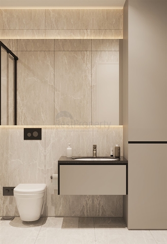 Квартиры планировки 2+1 в микрорайоне Моллаюсуф - Анталия