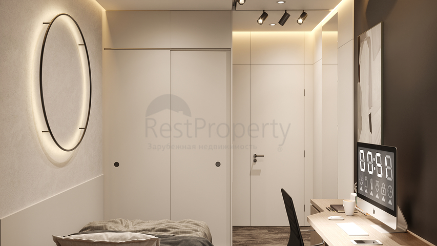 Квартиры планировки 2+1 в микрорайоне Моллаюсуф - Анталия