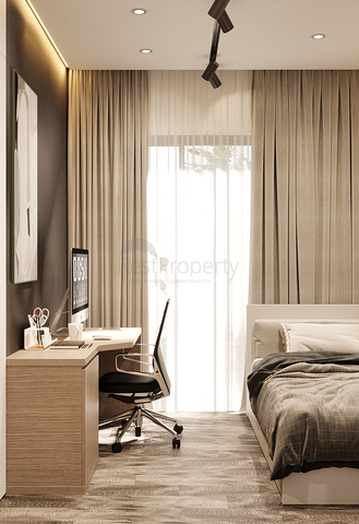 Квартиры планировки 2+1 в микрорайоне Моллаюсуф - Анталия