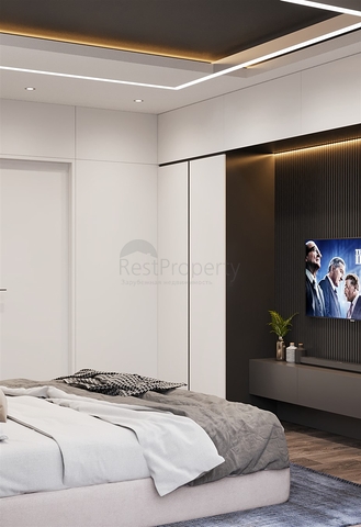 Квартиры планировки 2+1 в микрорайоне Моллаюсуф - Анталия