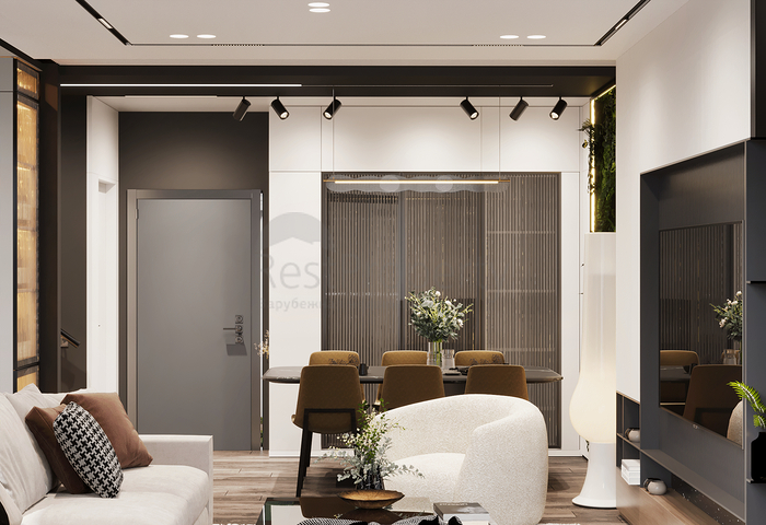 Квартиры планировки 2+1 в микрорайоне Моллаюсуф - Анталия