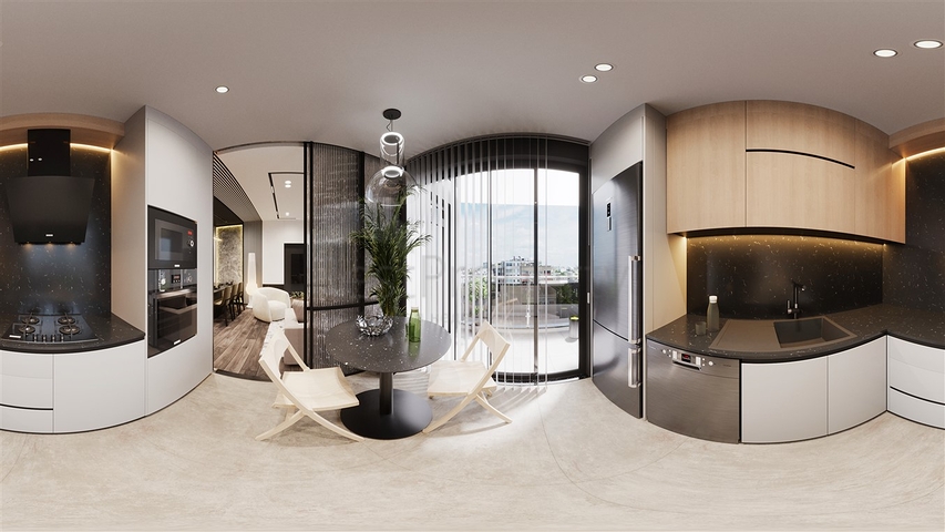 Квартиры планировки 2+1 в микрорайоне Моллаюсуф - Анталия