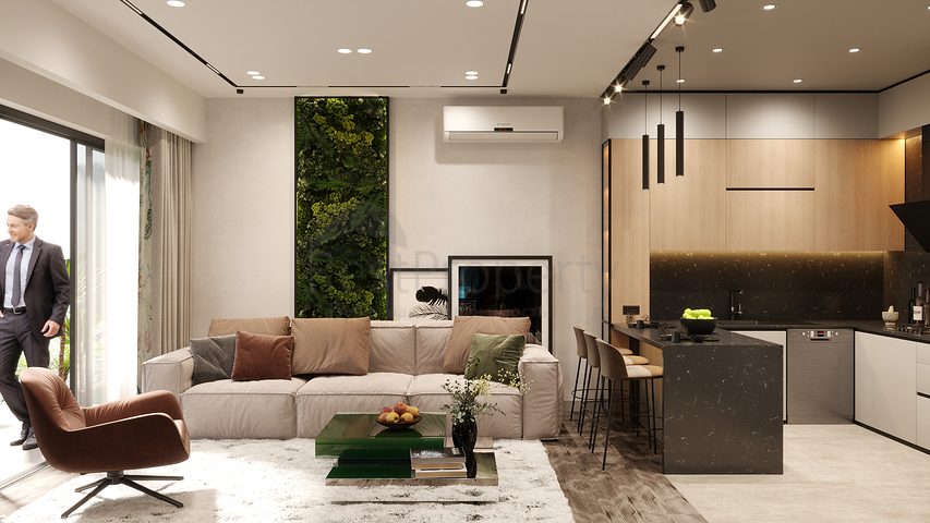 Квартиры планировки 2+1 в микрорайоне Моллаюсуф - Анталия