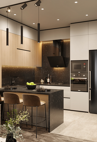 Квартиры планировки 2+1 в микрорайоне Моллаюсуф - Анталия