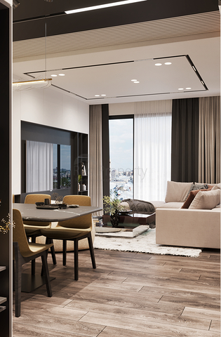 Квартиры планировки 2+1 в микрорайоне Моллаюсуф - Анталия