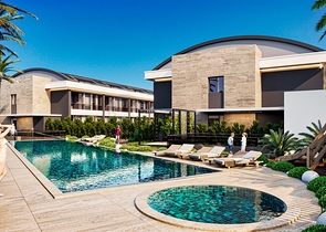 Квартиры планировки 2+1 в микрорайоне Моллаюсуф - Анталия