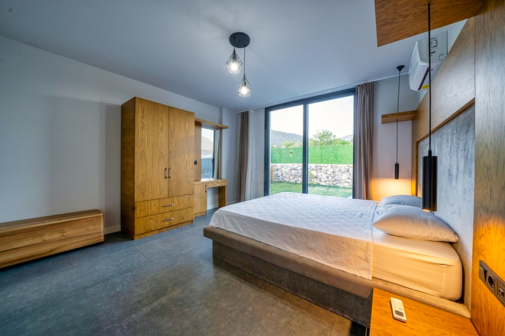 Вилла планировки 3+1 в районе Фетхие - Анталия 