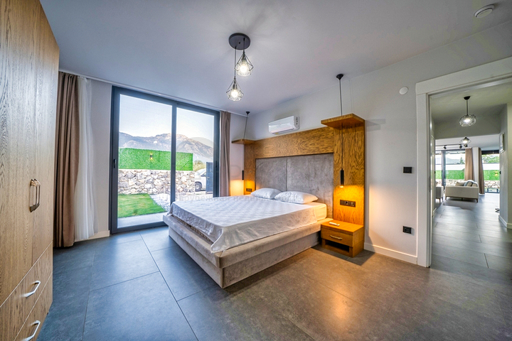 Вилла планировки 3+1 в районе Фетхие - Анталия 