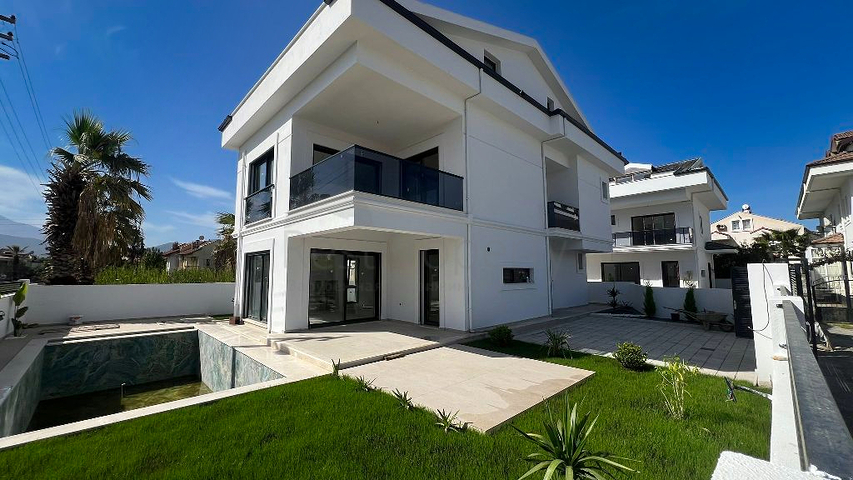 Виллы планировки 6+1 в районе Фетхие - Анталия 