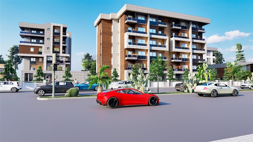 Инвестиционный проект в районе Алтынташ - Анталия 