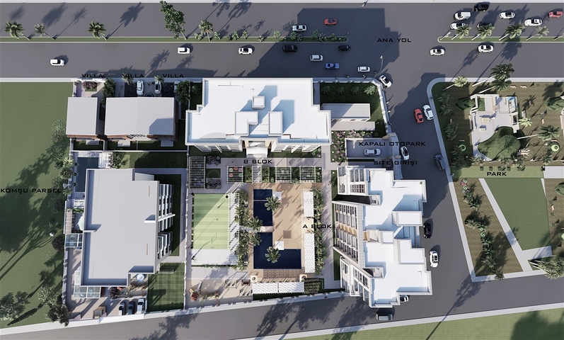Инвестиционный проект в районе Алтынташ - Анталия 