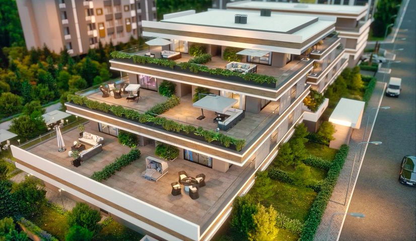 Инвестиционный проект в районе Алтынташ - Анталия 