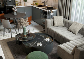 Квартиры планировки 1+1 в районе Алтынташ - Анталия 