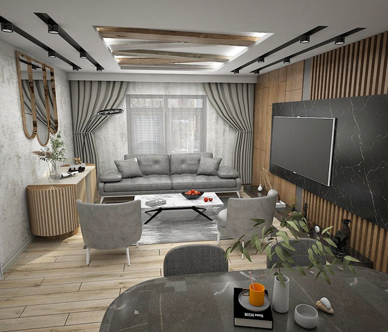 Уютный семейный проект в Алтынташе, Анталия