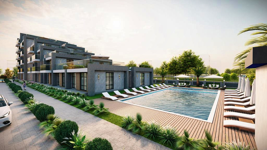 Уютный семейный проект в Алтынташе, Анталия