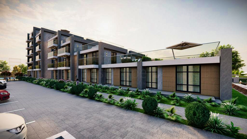 Уютный семейный проект в Алтынташе, Анталия