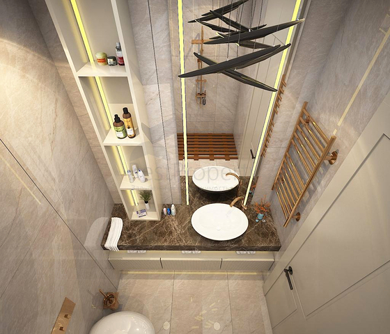 Уютный семейный проект в Алтынташе, Анталия