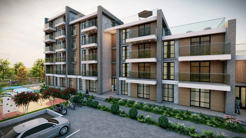 Уютный семейный проект в Алтынташе, Анталия