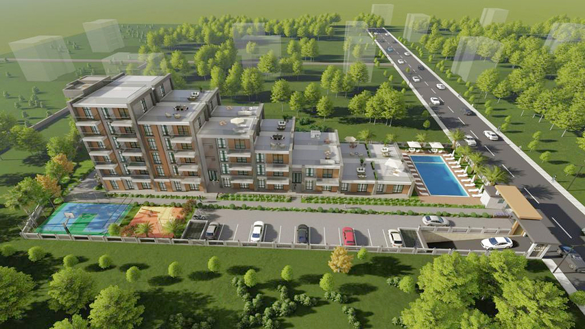 Уютный семейный проект в Алтынташе, Анталия